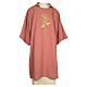 Embroidered Deacon Dalmatic with symbol of the cross and of intertwined ears of wheat s1