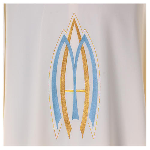 Marian dalmatic 100% polyester with embroidery 2
