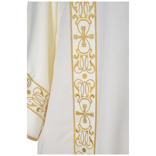Dalmatic with embroidered lateral bands 2
