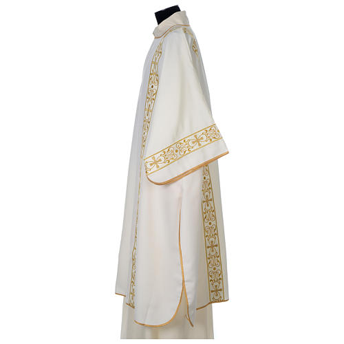 Dalmatic with embroidered lateral bands 6