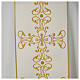 Ivory Dalmatic with gold crosses orphrey s2