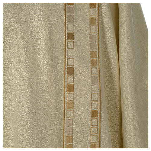 Gold dalmatic with modern lateral banding 2