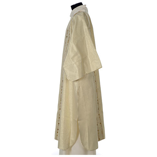 Gold dalmatic with modern lateral banding 5