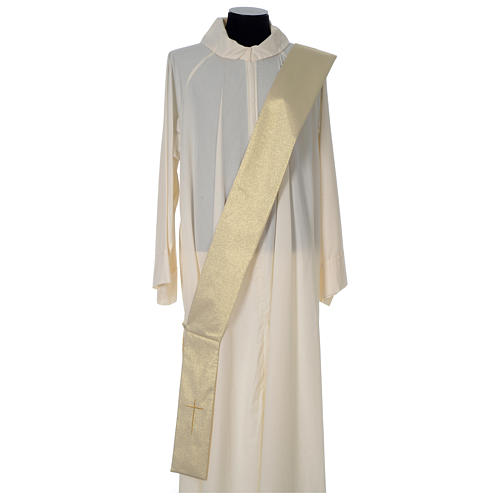 Gold dalmatic with modern lateral banding 6