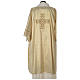 Gold deacon dalmatic with modern cross s4