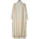 Dalmatic with golden decoration and velvet gallons, ivory s5