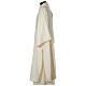 Dalmatic with golden decoration and velvet gallons, ivory s6