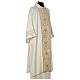 Dalmatic with velvet orphrey decorated in gold, ivory s4