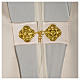 Humeral veil with gold embroidered decoration s6