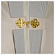 Humeral veil with gold embroidered IHS symbol s7