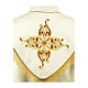 Liturgical cope 100% polyester with cross and grapes embroidery s2