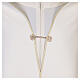 Humeral veil 100% polyester with machine embroidered cross and decorations Gamma s5