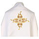 Voile huméral 100% polyester brodé à la machine croix et décorations Gamma s3