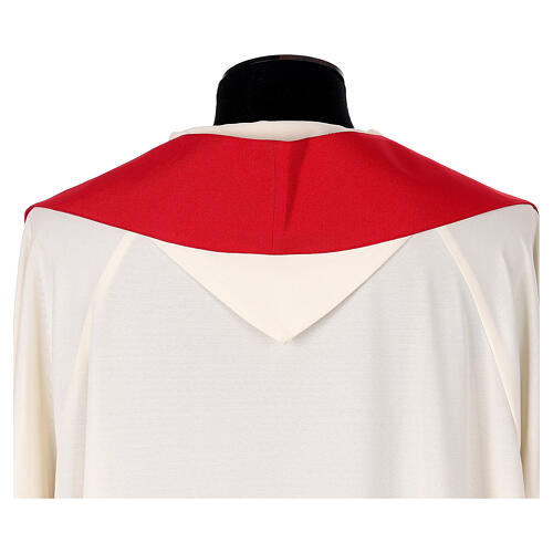 Pluviale mit Kreuz Dekoration 100% Polyester Gamma 15