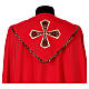 Roman cope 100% polyester with machine-embroidered cross on the back Gamma s2