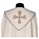 Roman cope 100% polyester with machine-embroidered cross on the back Gamma s4