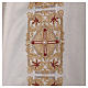 Dalmatic and stole with golden embroidery 100% polyester s2