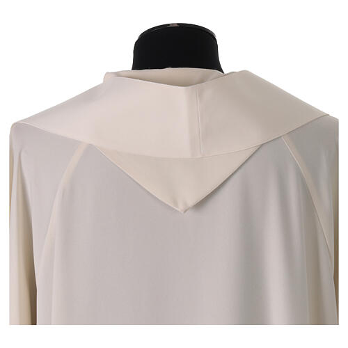 Piviale 100% poliestere con croce dorata Gamma 8