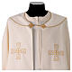 Piviale 100% poliestere con croce dorata Gamma s4