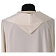 Piviale 100% poliestere con croce dorata Gamma s8