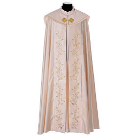 Liturgical cope 100% polyester gold decorations