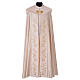 Liturgical cope 100% polyester gold decorations s1