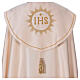 Liturgical cope 100% polyester gold decorations s2