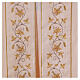 Cope with clasp, 100% polyester, golden embroidery s3