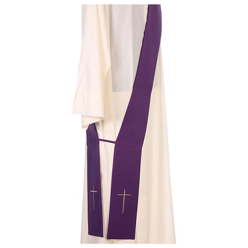 Dalmatic 100% polyester, cross and star 11