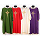 Dalmatic 100% polyester, cross and star s1