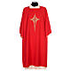Dalmatic with star cross 100% polyester s4