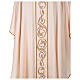 Embroidered chasuble with golden decorations in 100% polyester s6