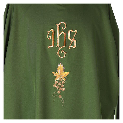 Dalmatic 100% polyester, grapes and leaf 2