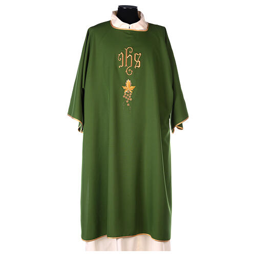 Dalmatic 100% polyester, grapes and leaf 3