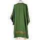Dalmatic 100% polyester, galloon, gold embroidery Gamma s10