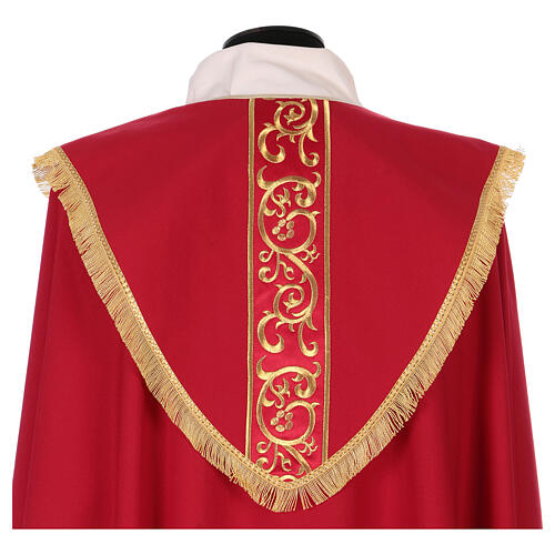 Kapa liturgiczna złote dekoracje 100% poliester Gamma 2