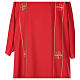 Dalmatic with stole, 100% polyester, cross pattern s2