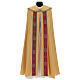 Priest cope in gold lame polyester and wool with gallon applications s1