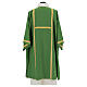 Dalmatic 100% polyester with gold edging s8