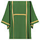 Dalmatic 100% polyester with golden lines 4 colors s2