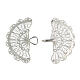 Cope clasp fan with 925 silver filigree s3
