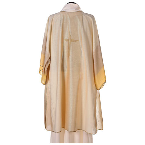 Dalmatic in 4 colors with golden decor 85% wool 15% lurex Gamma 5