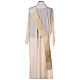 Dalmatic in 4 colors with golden decor 85% wool 15% lurex Gamma s9
