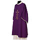 Dalmatic with cross embroidery, 100% polyester Gamma s3