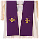 Dalmatic with cross embroidery, 100% polyester Gamma s9