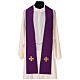 Dalmatic with cross embroidery 100% polyester Gamma s8
