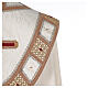 Cope of acetate and viscose, strass, golden passementerie and crosses Gamma s5