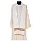 Cope of acetate and viscose, strass, golden passementerie and crosses Gamma s11