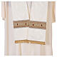 Cope of acetate and viscose, strass, golden passementerie and crosses Gamma s12