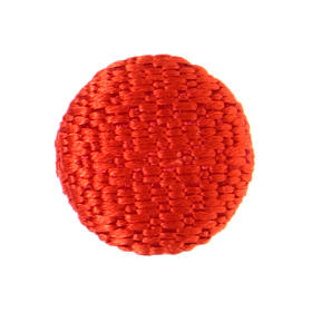 Cloth button for crimson cassock